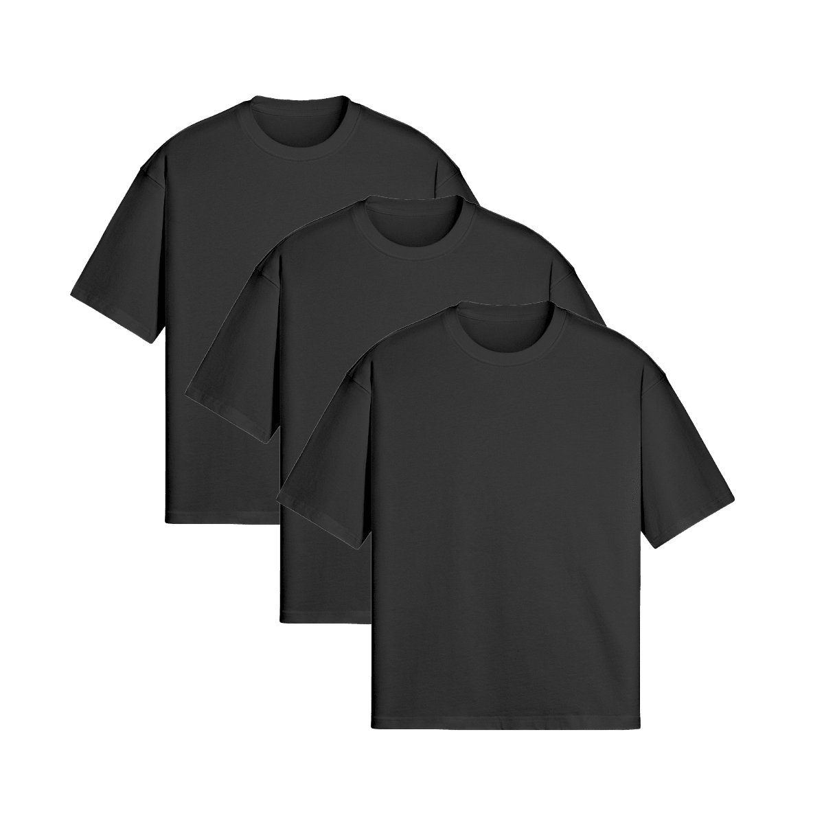 Basic Boxy T-Shirt - 3 pack