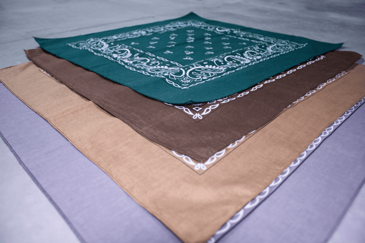 Earth Tone Paisley Bandana Pack - TruColours Apparel