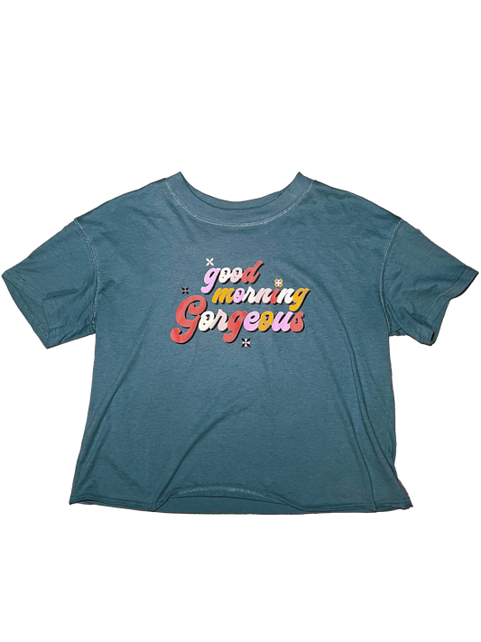 Good Morning Crop Top - TruColours Apparel