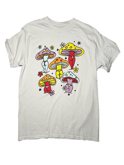 Mushroom Bikini T-Shirt - TruColours Apparel