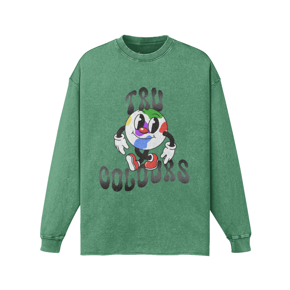 Long-Sleeve TruColours Mascot T-Shirt - TruColours Apparel