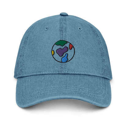 Embroidered Logo Denim Hat - TruColours Apparel