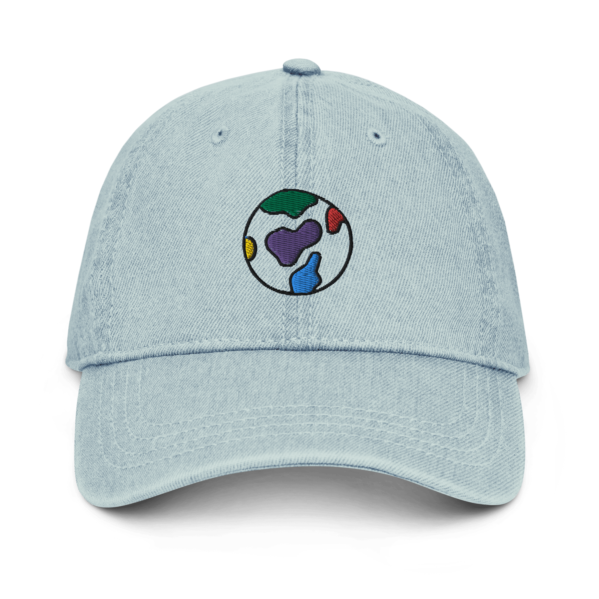 Embroidered Logo Denim Hat - TruColours Apparel