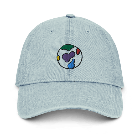 Embroidered Logo Denim Hat - TruColours Apparel