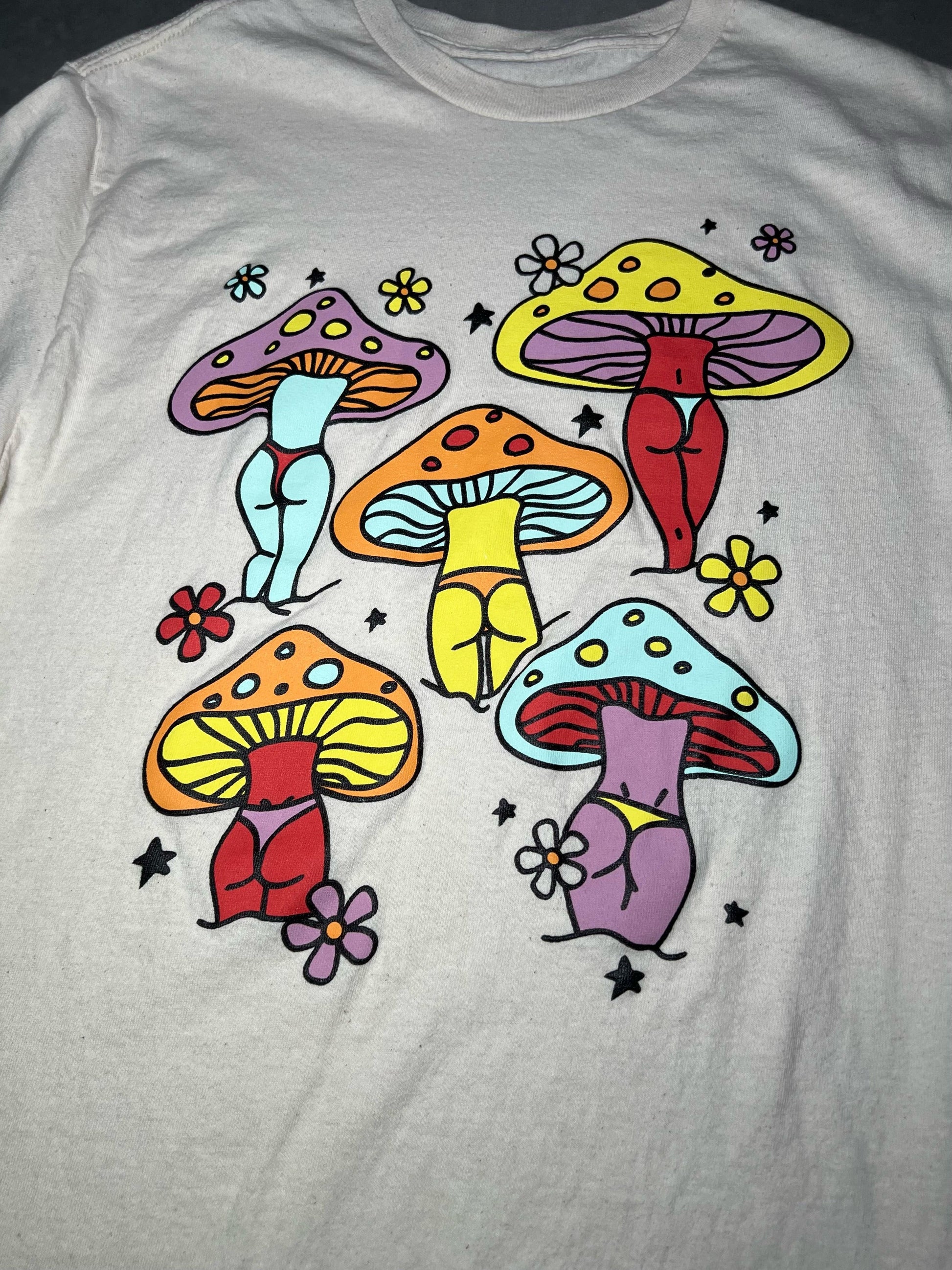 Mushroom Bikini T-Shirt - TruColours Apparel