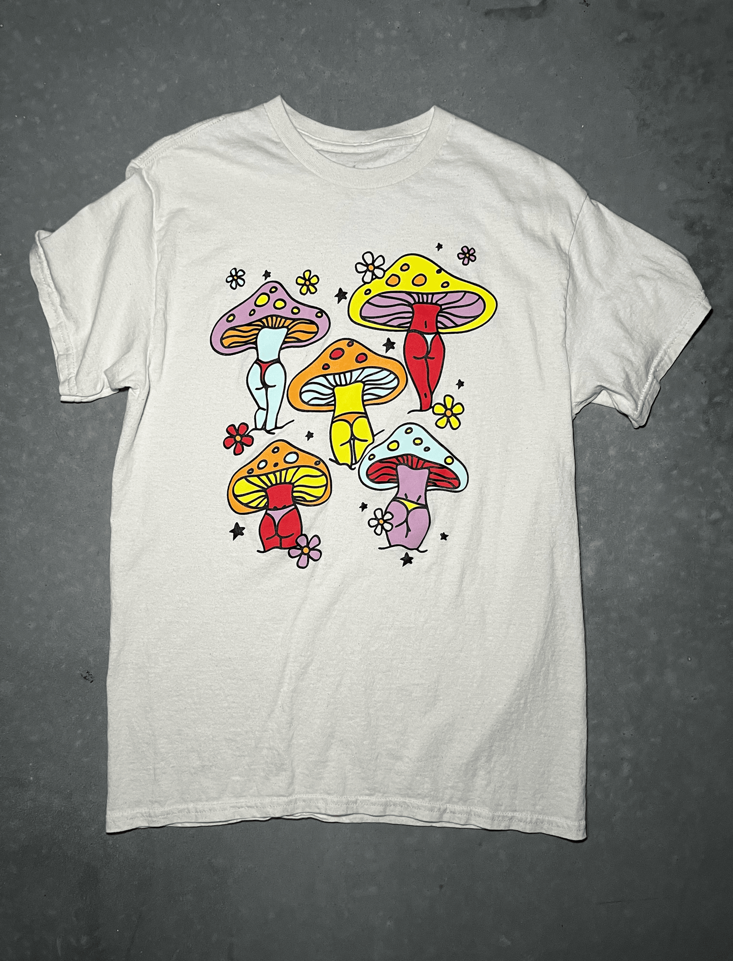 Mushroom Bikini T-Shirt - TruColours Apparel