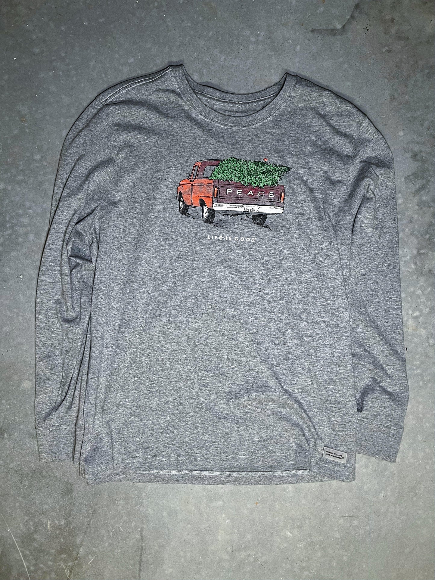 Little Red Truck Life is Good Long-Sleeve T-Shirt - TruColours Apparel