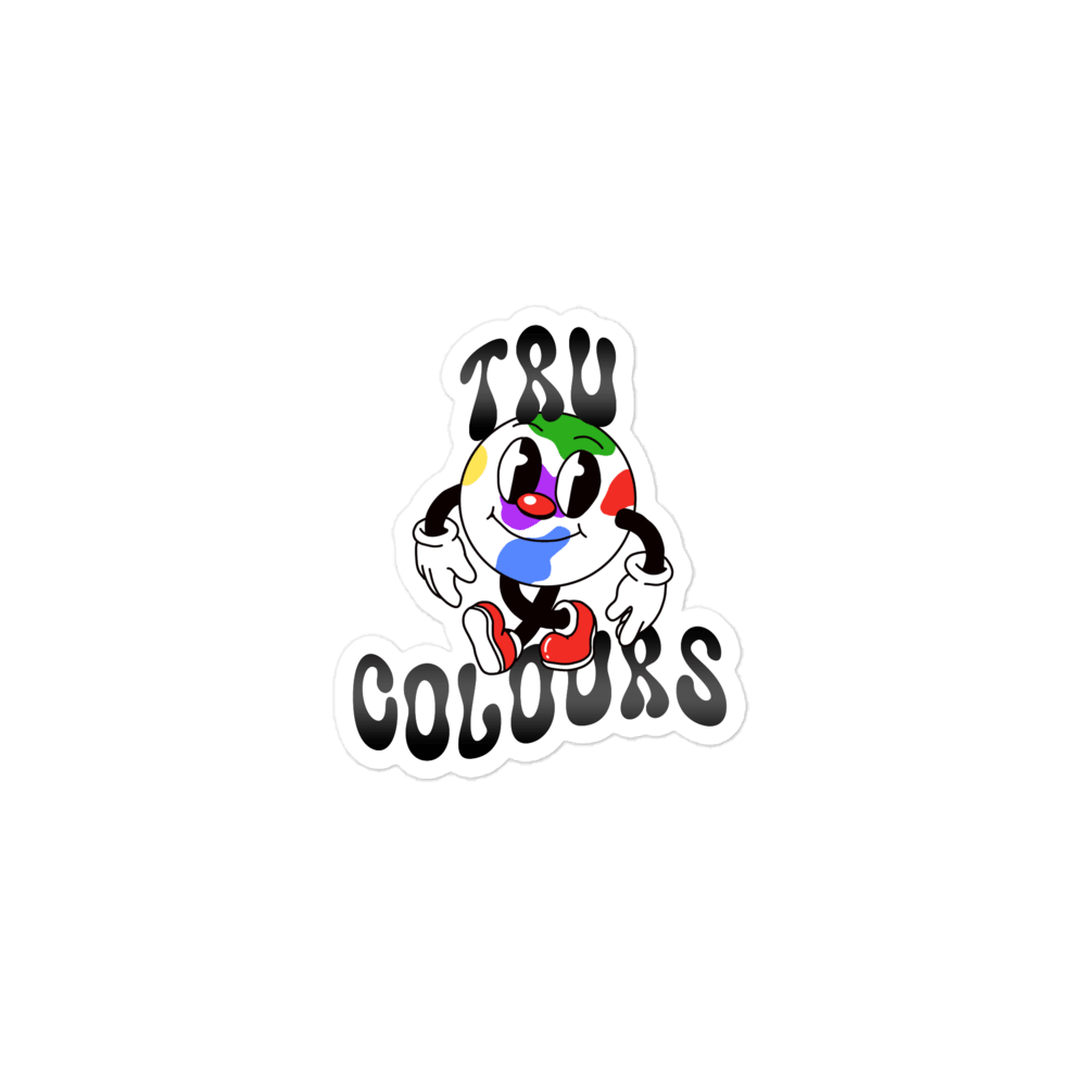 TruColours Mascot Sticker - TruColours Apparel