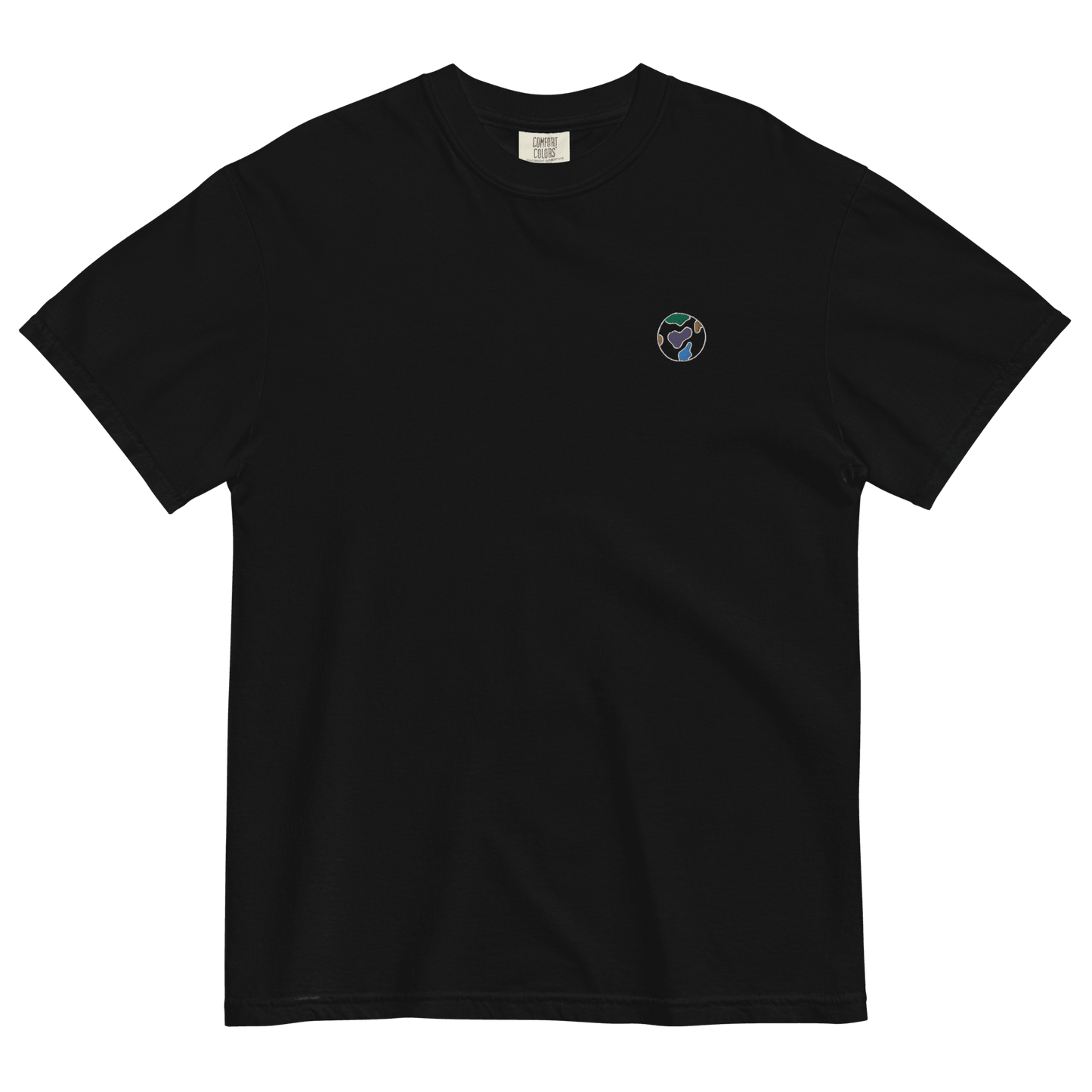 Embroidered Logo Heavyweight T-Shirt - TruColours Apparel