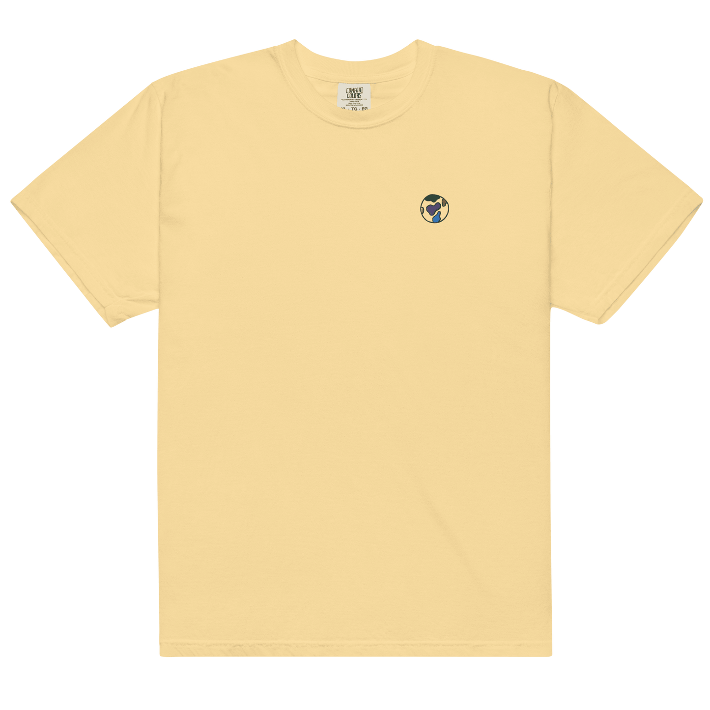 Embroidered Logo Heavyweight T-Shirt - TruColours Apparel