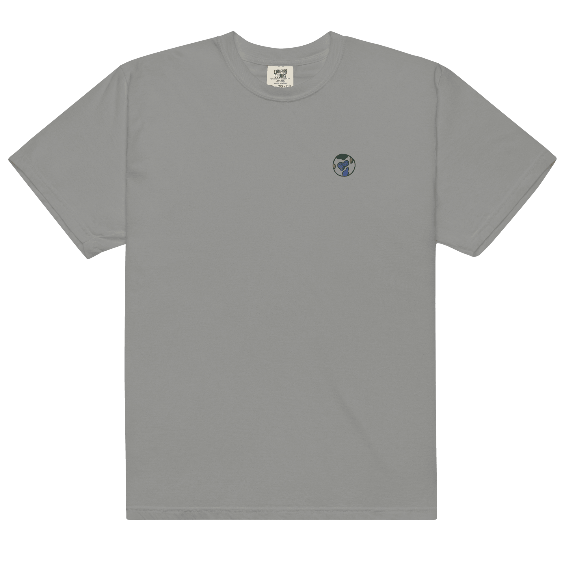 Embroidered Logo Heavyweight T-Shirt - TruColours Apparel