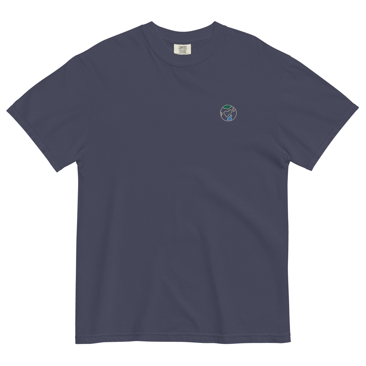 Embroidered Logo Heavyweight T-Shirt - TruColours Apparel