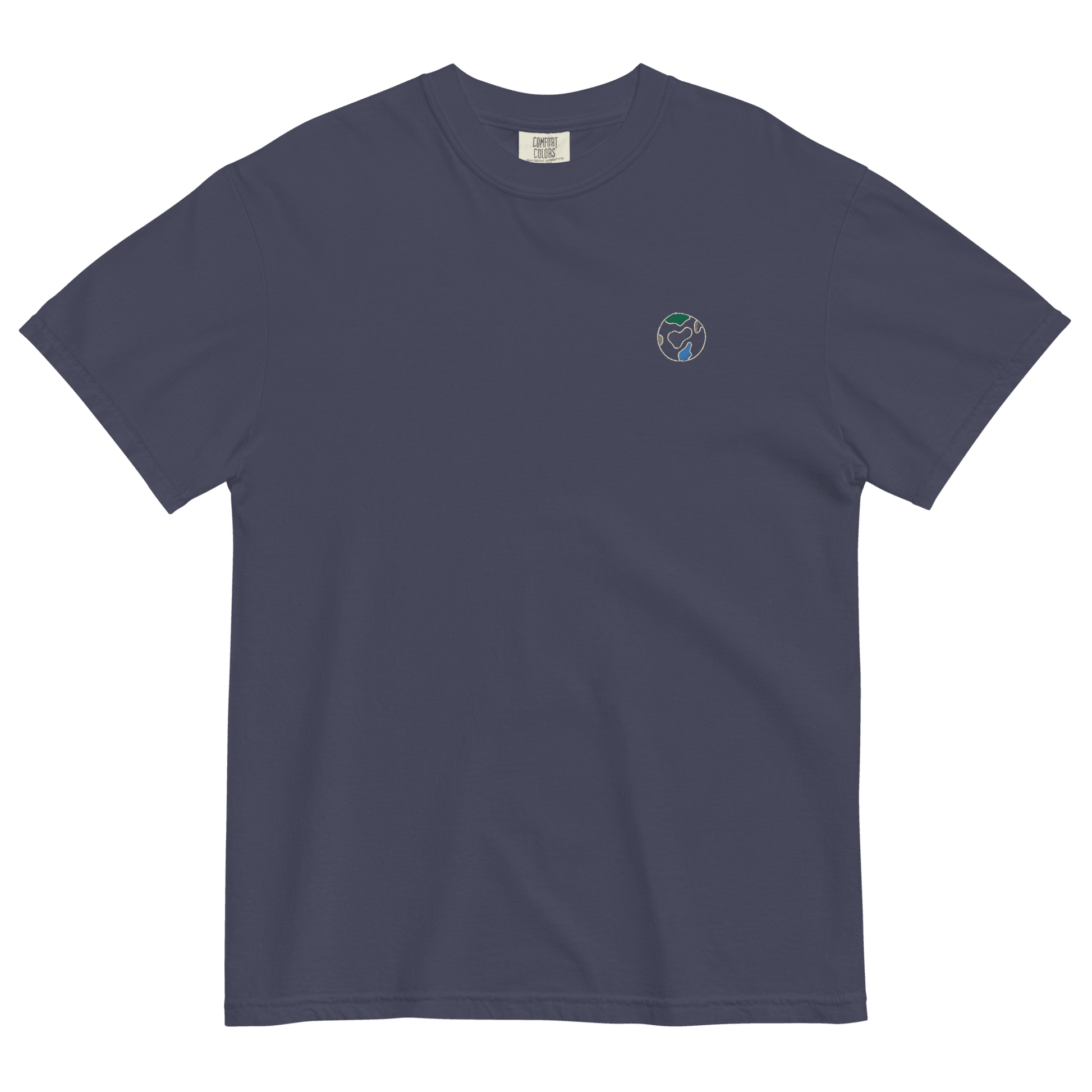 Embroidered Logo Heavyweight T-Shirt - TruColours Apparel