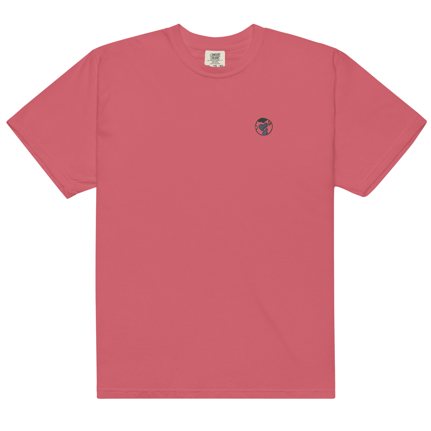 Embroidered Logo Heavyweight T-Shirt - TruColours Apparel