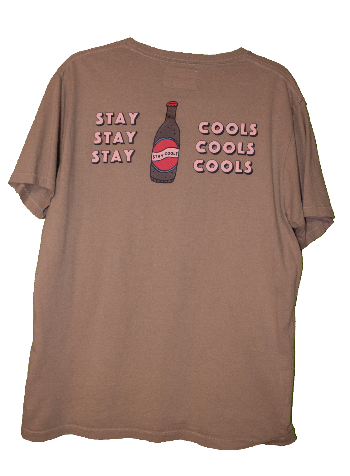 Stay Cools Bottles Graphic T-Shirt - TruColours Apparel