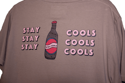 Stay Cools Bottles Graphic T-Shirt - TruColours Apparel